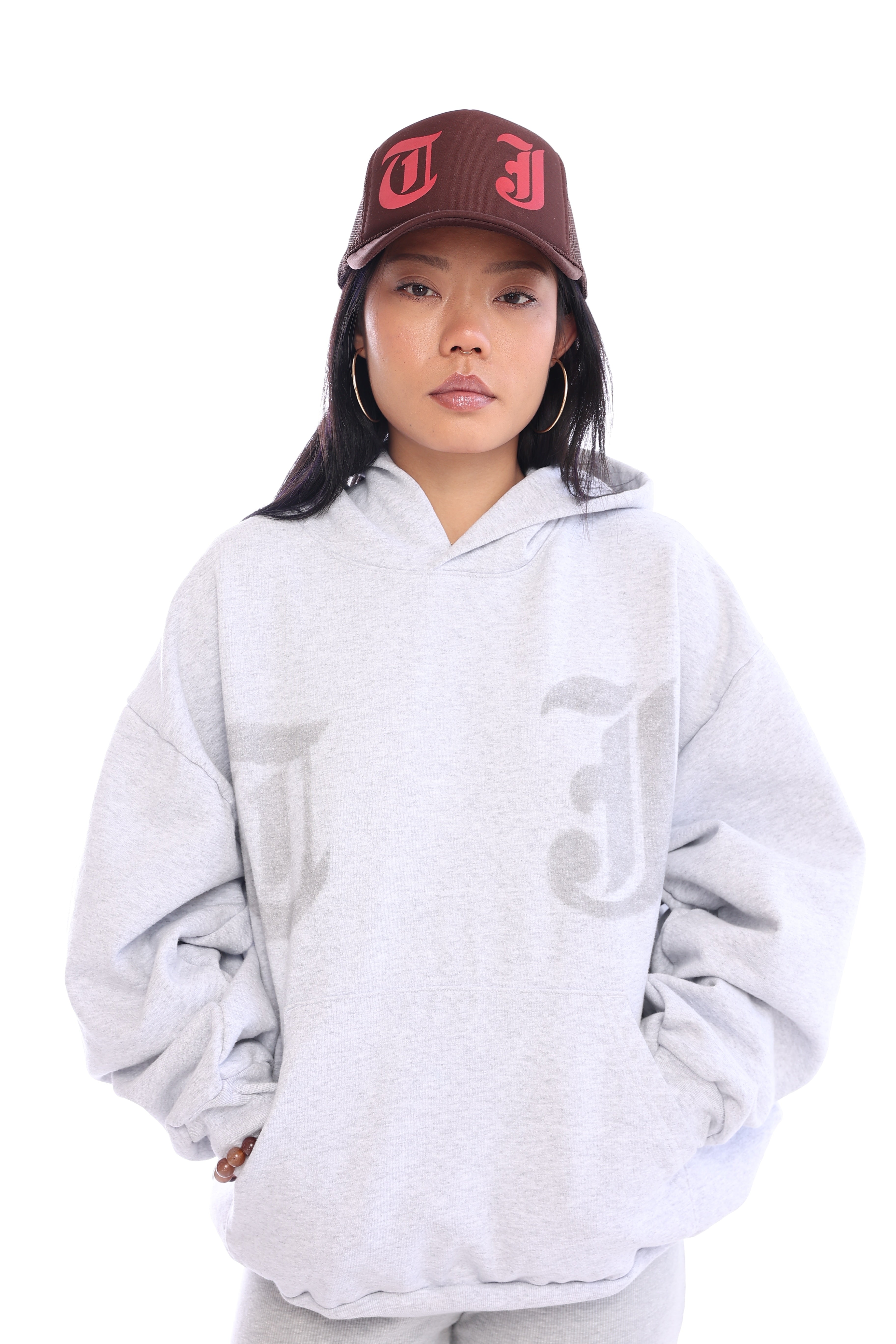 The Jonnah Monogram Trucker Cap