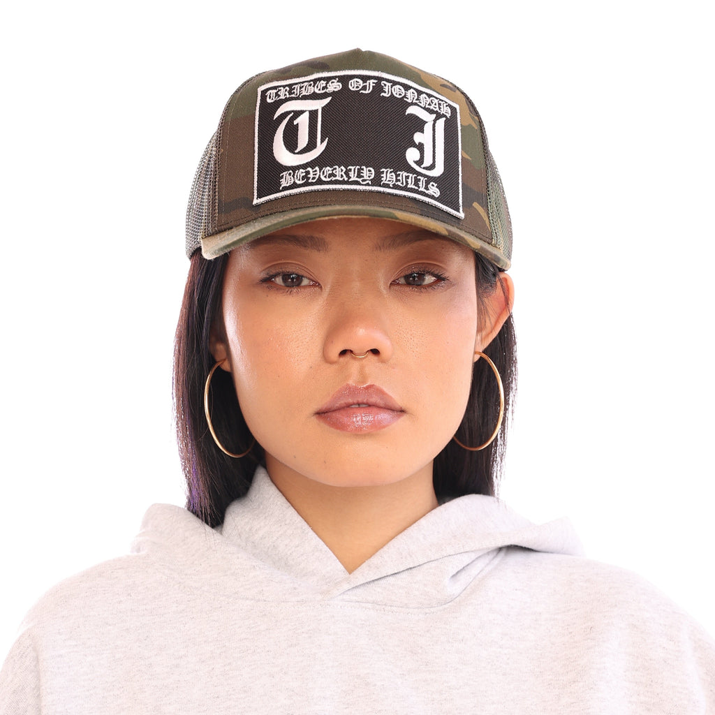 Dynasty Crest Camo Trucker Cap