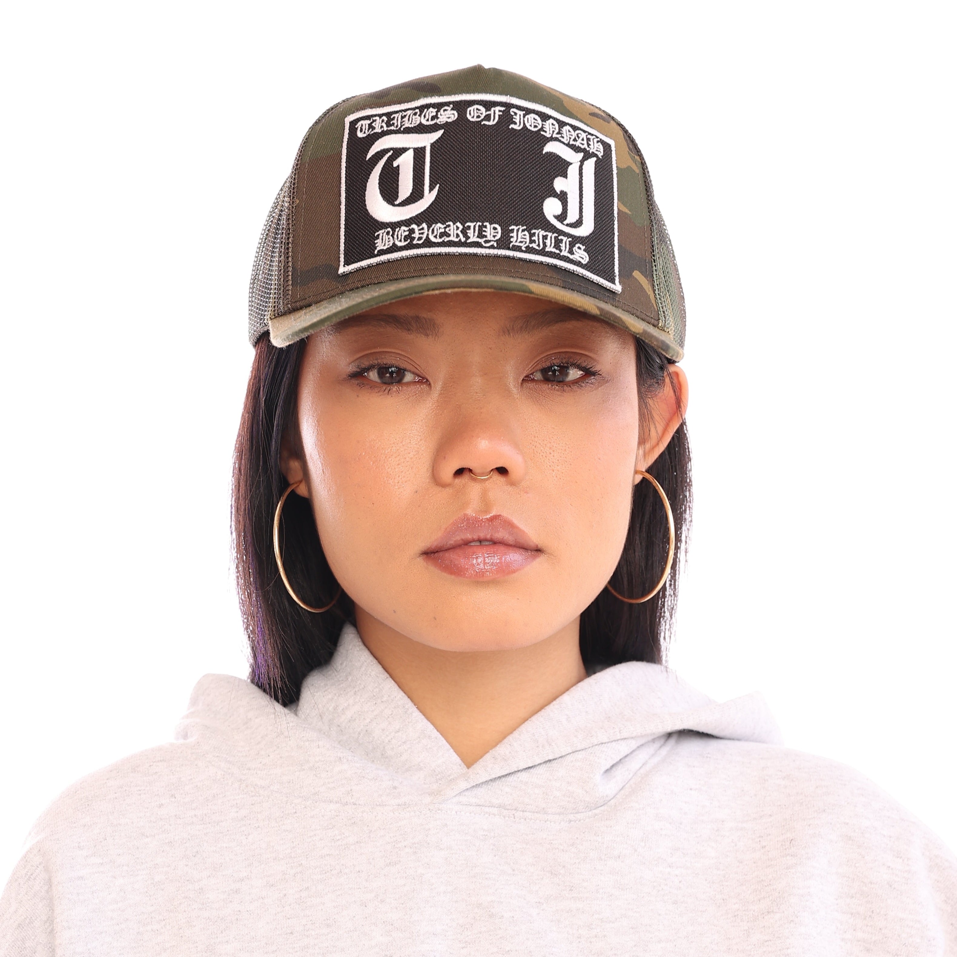 Dynasty Crest Camo Trucker Cap