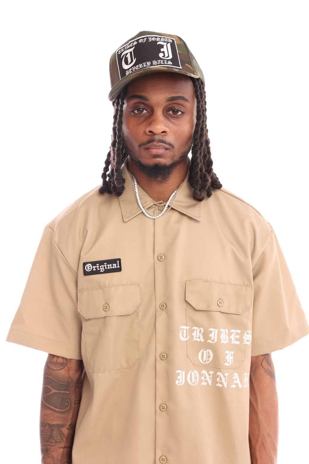 Dynasty Crest Camo Trucker Cap