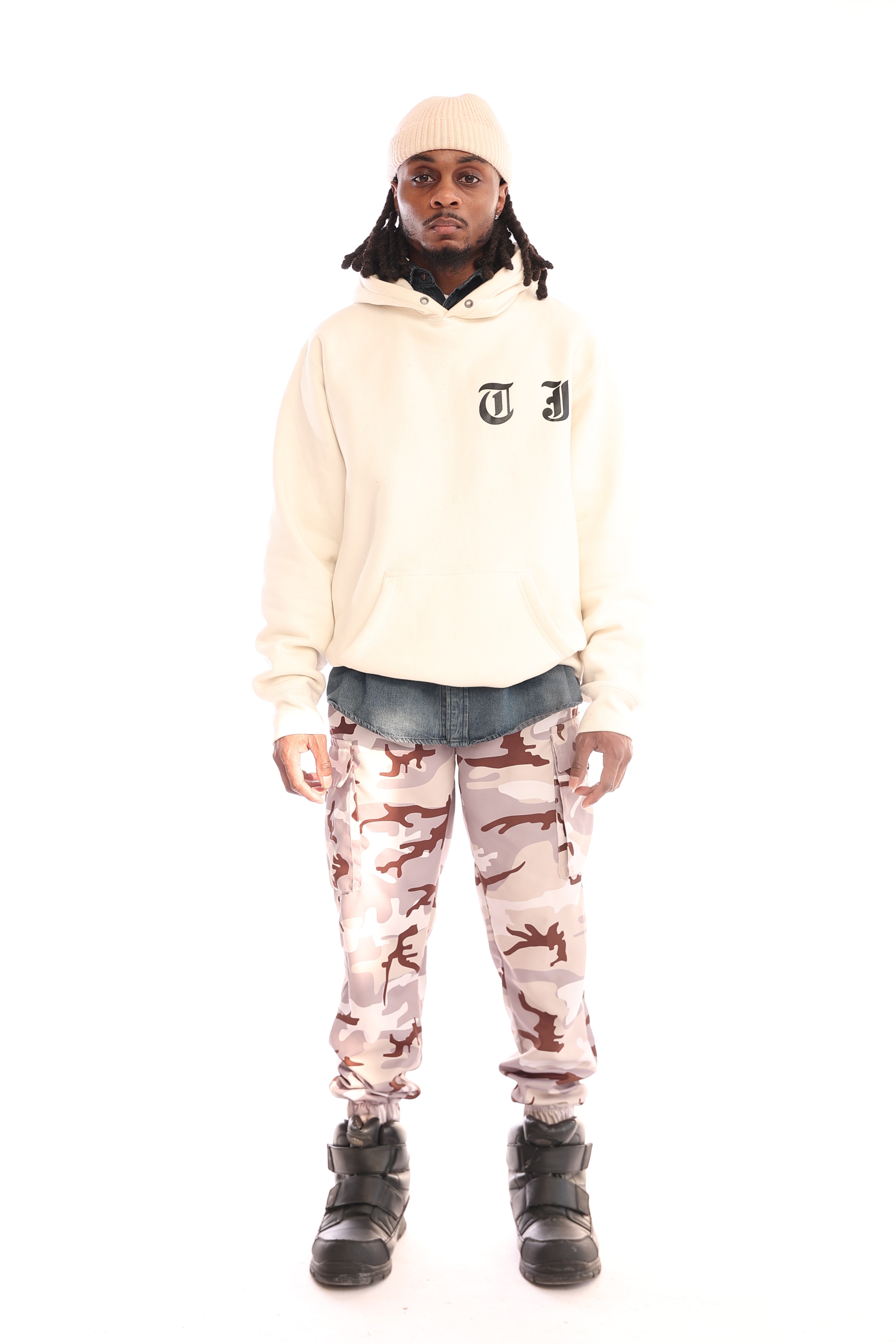 the Jonnah Monogram Hoodie