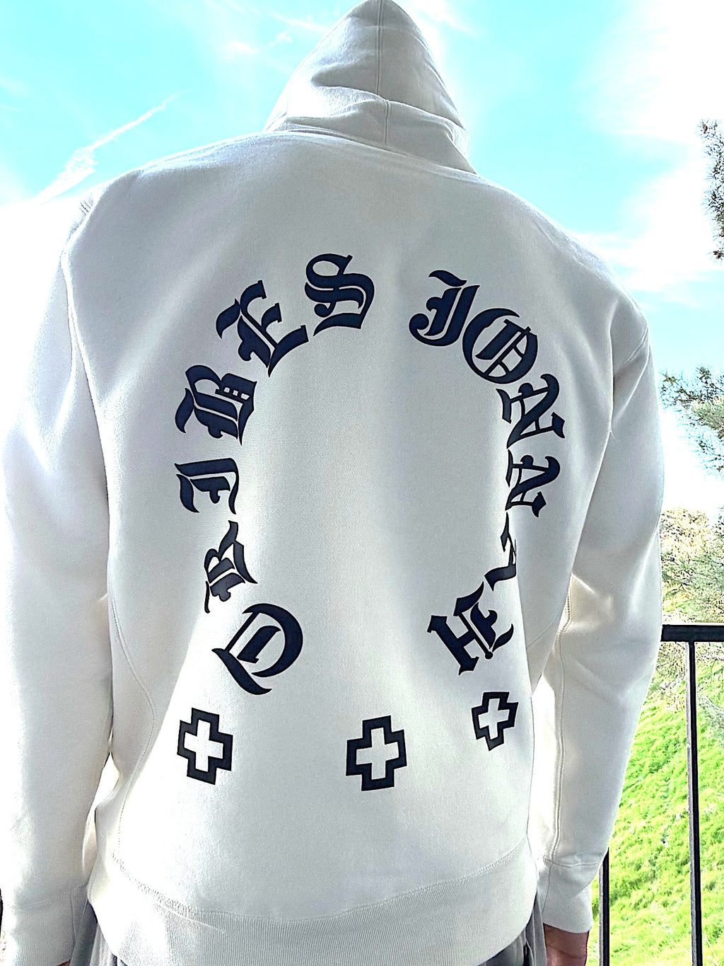 the Jonnah Monogram Hoodie